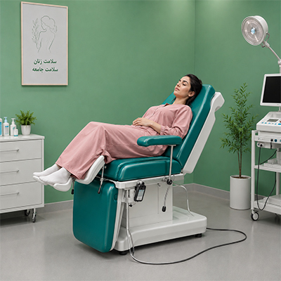 قیمت تخت ژنیکولوژی برقی کد 136